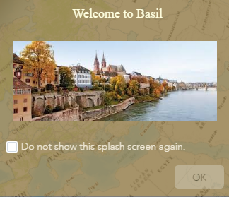 Splash screen Splash screen